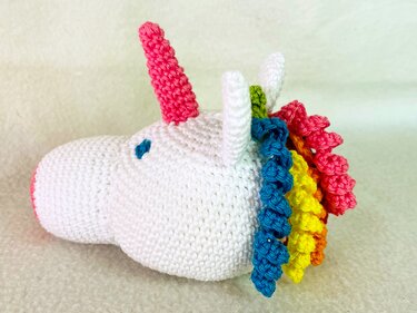 Häkelanleitung für einen magischen Einhorn Stapelturm - Bild 3