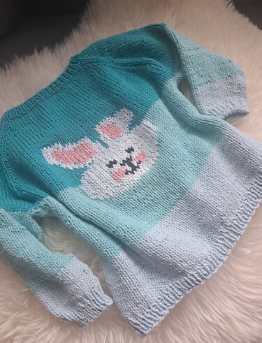 The Easterbunny Jumper - Knitting