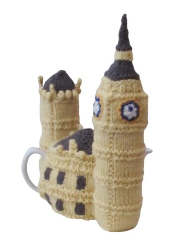 Palace of Westminster Tea Cosy - Knitting