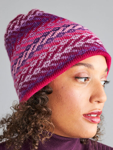 TUCH und MÜTZE und STULPEN im GRÄTENMUSTER - Bild 6