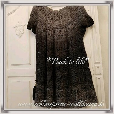 Häkelanleitung: "Back to Life" Kleid mit Rundpasse - Bild 2