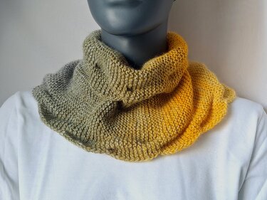 Strickanleitung Halssocke, Neckwarmer, Loop, Schalkragen, Cowl  #323