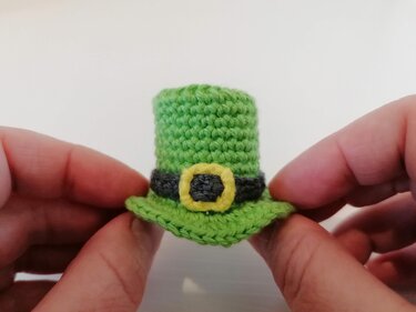 Crochet Pattern Leprechaun Hat Amigurumi