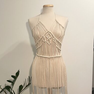 Knüpfanleitung Kleid Alia - Macrame