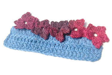 Borte mit Blumen - für jedes Länge - Häkeln