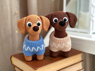Dachshund Puppy - Crochet