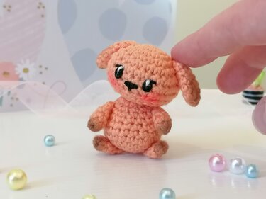 Set of 8 Crochet Patterns - Mini Animals Amigurumi Collection
