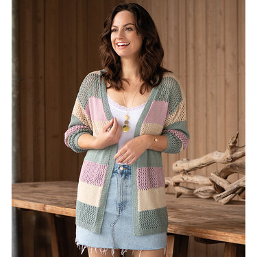 Strickanleitung Damenlongjacke "Amazonas" 764153 - Bild 2