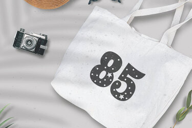 Zahlen 80-100 Plotterdatei SVG FCM - Plotting