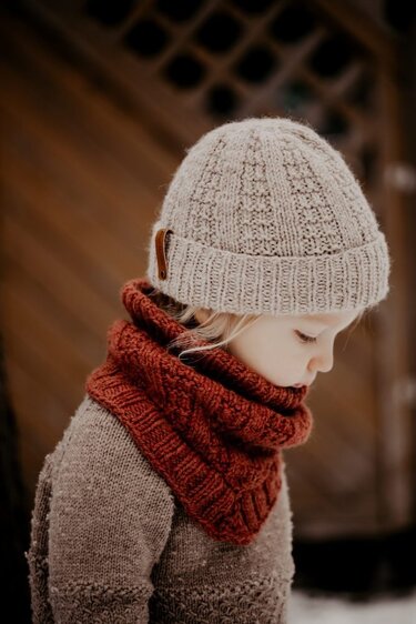 Strickanleitung Cowl für Kinder und Erwachsene - Bild 9