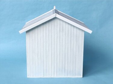 Bastelanleitung Miniatur-Gartenhaus