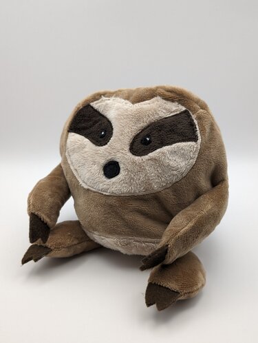 reversible cuddly toy "Krempeltier" sloth Level 2 - sewing instruction