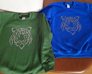 Plotterdatei, Schnittvorlage Tiger Kopf - Plotting