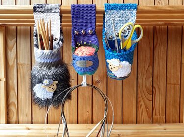 Crochet Pattern Utensilo "Praktikus"