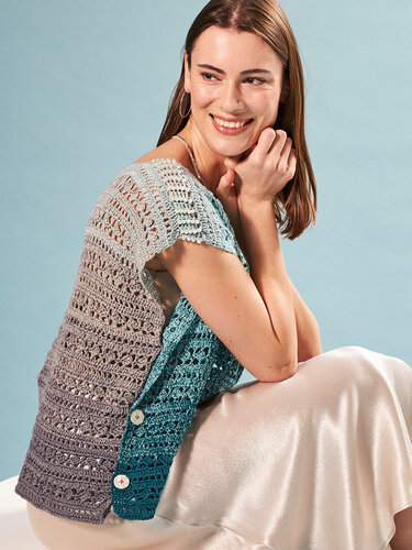 ÜBERWURF MALEDIVEN, gehäkelt - Bild 10