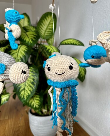 Mobile Sea Creatures, Crochet Pattern