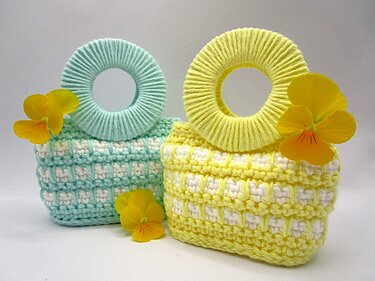 Häkelanleitung Geschenktasche "Gudrun"