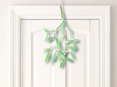 DIY Mistelzweig Plotterdatei - Deko für Weihnachten - svg dxf png PDF - Plotting