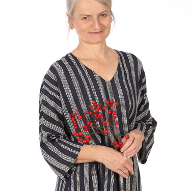 Kleid mit V-Ausschnitt FRAU IVA | eBook - Bild 12