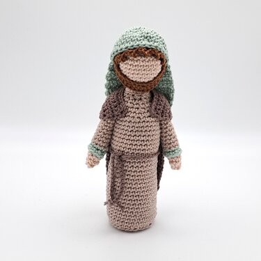 Nativity Scene - Shepherds - Crochet