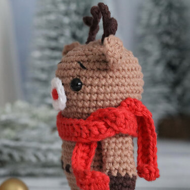 Häkelanleitung Kleines Rentier - Häkeln
