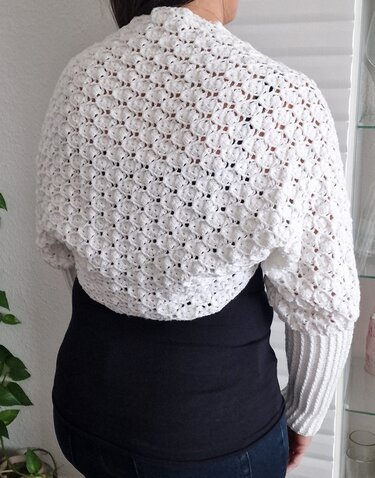 Häkelanleitung für den Ärmelschal/Schulterschmeichler "Sweet Touch" - Bild 7