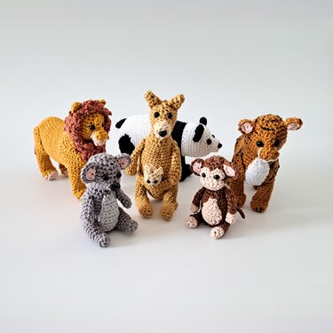 Exotic Animals - Tiger - Crochet