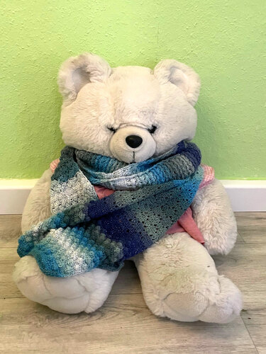 Geburtstagsschal "Natalis 2.0" - jedes Stück ein Unikat, keinen gibt's 2x - Häkeln