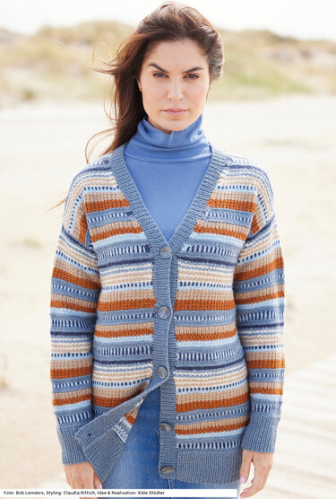 Cardigan im Mustermix - Bild 4