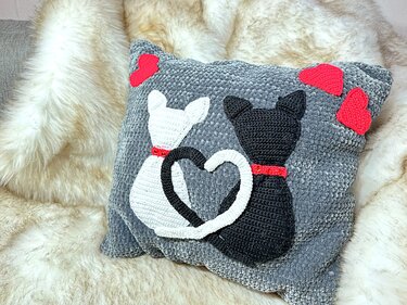 Häkelanleitung für das Wunderschöne Kissen - Bild 3