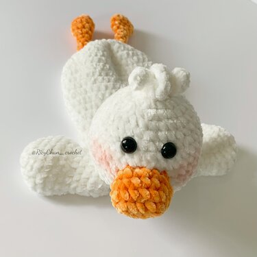 Duck Snuggler Crochet - Animal Crochet Pattern - English US term only