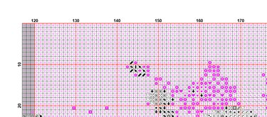 The rose dancer, PDF xstitch chart, DMC threads, instant download - Embroidery