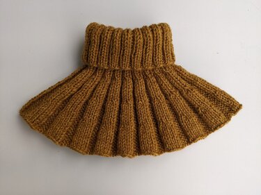 Round Dickey Knitting Pattern