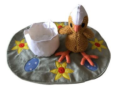 Easter Set Eggshell - Sewing