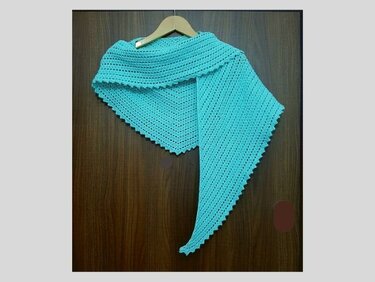 Crochet Pattern Shawl Feel Young