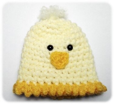 Eierwärmer Küken - Häkelanleitung - Bild 3