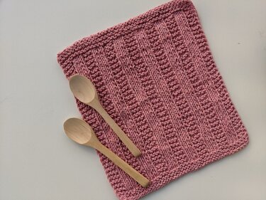 Knit Kitchen Towel Patterns (4 pcs Set) - Knitting