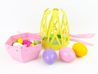 Geschenktasche für Ostern – Bastelanleitung und Vorlagen