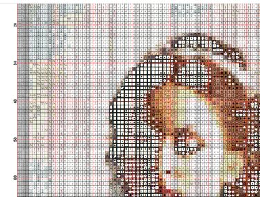 On ballet slippers, cross stitch chart in PDF, for DMC threads - Embroidery