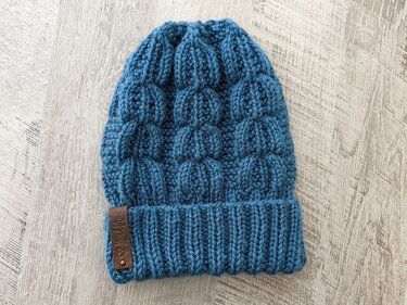 Willow Knit Hat Pattern for Men - Knitting