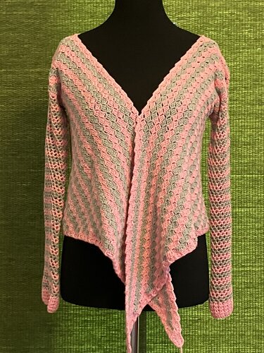 Wickeljacke oder Pulli für Groß und Klein - Häkelanleitung - Bild 8