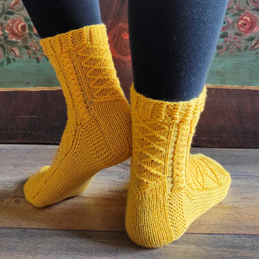 Yellowdiamondsocks - Bild 10