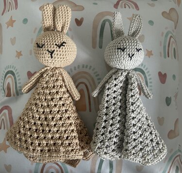 Bunny Blankie - Crochet