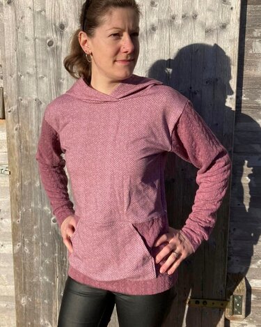 HOODIE "FRU SELMA" - Schnittmuster und Anleitung - Bild 18
