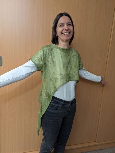 LILAC asymmetrical shirt - Image 6