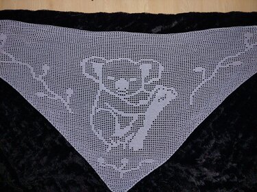 Anleitung Motivtuch Koala - Häkeln