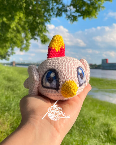 Digital Monster Baby - Amigurumi - Crochet Pattern 06