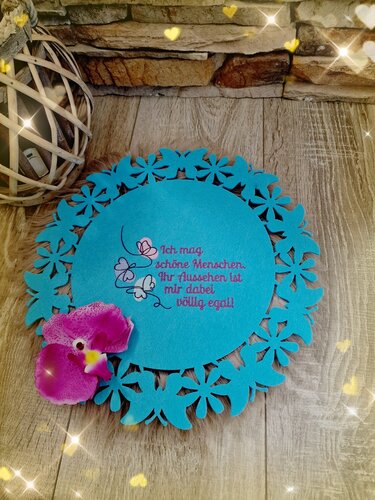 Stickdatei - Spruch - Schmetterlinge - Schöne Menschen - 2 Größen - Sticken