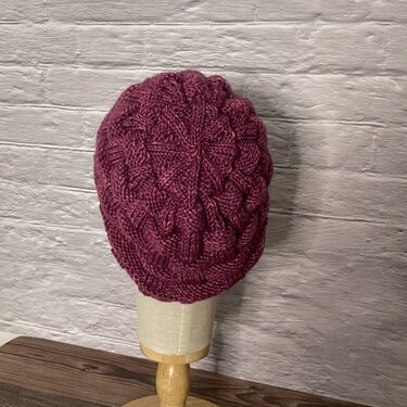 Knitting pattern  – knitted hat - EVANNA - unisex - size S-M-L