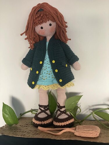 Doll Dahlia Crochet Pattern